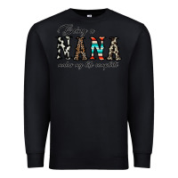 Black being nana makes my life complate Premium Sweatshirt - CowhideDigitalArt