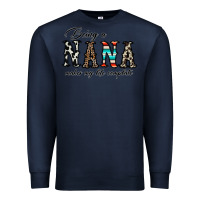 Navy being nana makes my life complate Premium Sweatshirt - CowhideDigitalArt