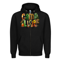 Black camp life Zipper Hoodie - RanaPortraitStore