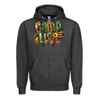 Charcoal Heather camp life Zipper Hoodie - RanaPortraitStore