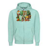 Seafoam camp life Zipper Hoodie - RanaPortraitStore
