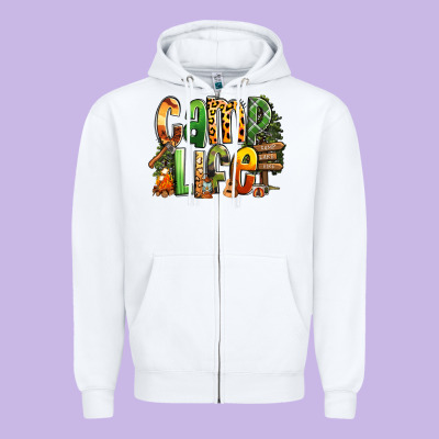 Zipper Hoodie camp life
