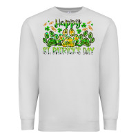 Dove Grey heppy st. patricks day Premium Sweatshirt - RacoonDesign