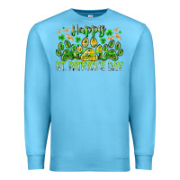 Ocean Blue heppy st. patricks day Premium Sweatshirt - RacoonDesign