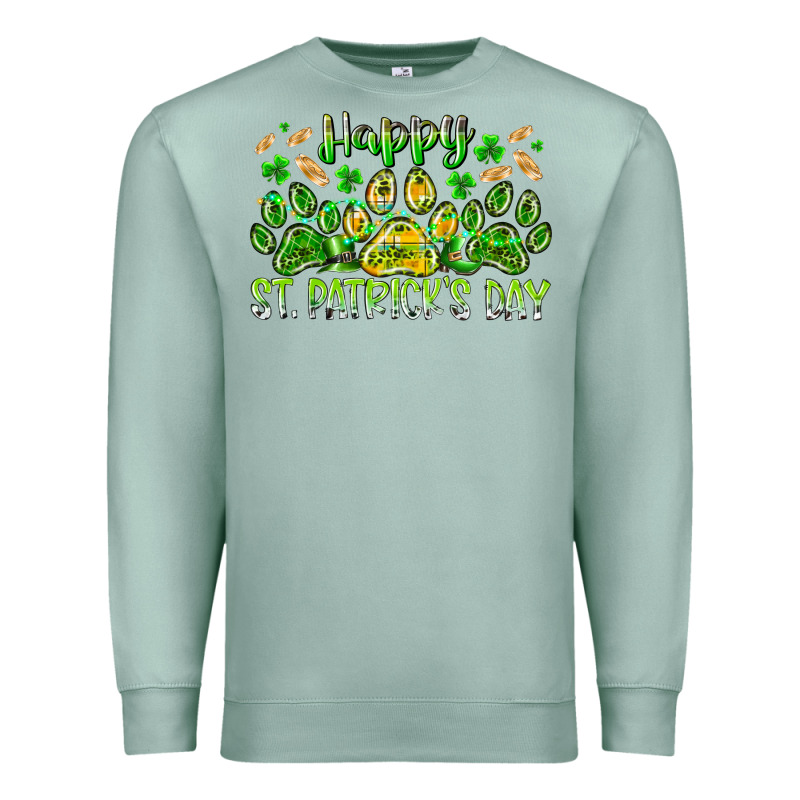Heppy St. Patricks Day Premium Sweatshirt by RacoonDesign | Teevron