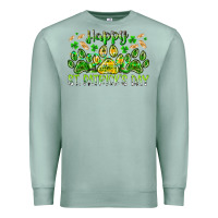 Seafoam heppy st. patricks day Premium Sweatshirt - RacoonDesign