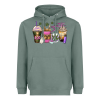 Sage weed coffee cups Heavyweight Hoodie - Zillion Design Studio