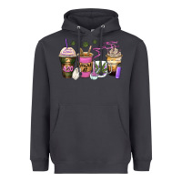 Smoke weed coffee cups Heavyweight Hoodie - Zillion Design Studio