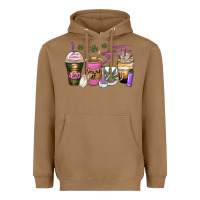 Toasted Coconut weed coffee cups Heavyweight Hoodie - Zillion Design Studio