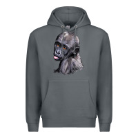 Rock Baby Gorilla Head Premium Hoodie - LillyAllenDesigns