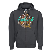 Smoke anchored hebrews 6 19 Zipper Hoodie - texasbilliewilder