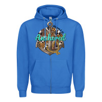 True Royal anchored hebrews 6 19 Zipper Hoodie - texasbilliewilder