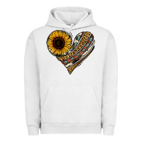 Pigment Lunar Rock western sunflower leopard cowhide heart Urban Hoodie - Jasminsmagicworld