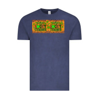 Vintage Denim Western St. Patrick's Day One Lucky Teacher Vintage Tee - Artiststas