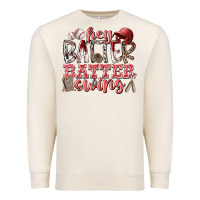Sandshell hey batter batter swing Premium Sweatshirt - RacoonDesign