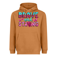 Meerkat Brave and Strong Heavyweight Hoodie - texasbilliewilder
