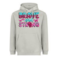 Moon Dust Brave and Strong Heavyweight Hoodie - texasbilliewilder