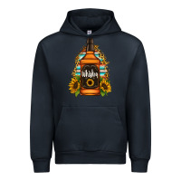 Navy whiskey bottle Urban Hoodie - Jasminsmagicworld