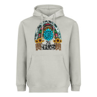Moon Dust western rainbow  be kind Heavyweight Hoodie - RanaPortraitStore