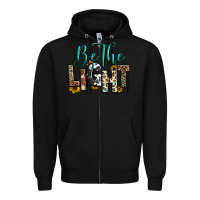 Black be the light matthew 5 14 Zipper Hoodie - RanaPortraitStore