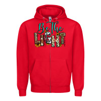 Red be the light matthew 5 14 Zipper Hoodie - RanaPortraitStore