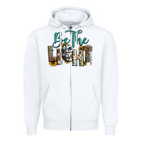 White be the light matthew 5 14 Zipper Hoodie - RanaPortraitStore