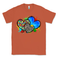 Copper autism hearts Classic Tee - Zillion Design Studio