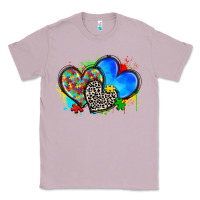 Lilac autism hearts Classic Tee - Zillion Design Studio