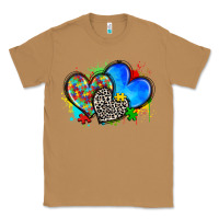 Toasted Coconut autism hearts Classic Tee - Zillion Design Studio