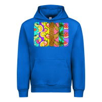 Cobalt summer brushstroke Urban Hoodie - Jasminsmagicworld