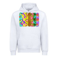 White summer brushstroke Urban Hoodie - Jasminsmagicworld