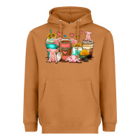 Meerkat pigs coffee cups Heavyweight Hoodie - Zillion Design Studio