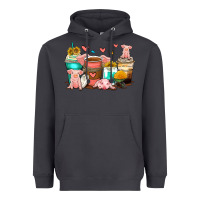 Smoke pigs coffee cups Heavyweight Hoodie - Zillion Design Studio