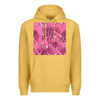 Antique Gold breast cancer seamless pattern Premium Hoodie - Jasminsmagicworld