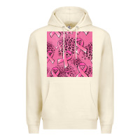 Sandshell breast cancer seamless pattern Premium Hoodie - Jasminsmagicworld