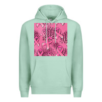 Seafoam breast cancer seamless pattern Premium Hoodie - Jasminsmagicworld