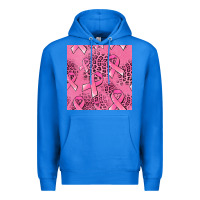 True Royal breast cancer seamless pattern Premium Hoodie - Jasminsmagicworld