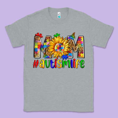 Mom Autismlife Zillion Classic Tee Designed By Zillion Design Studio