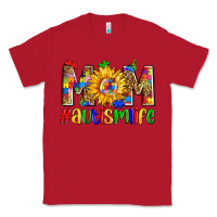 Red mom autismlife zillion Classic Tee - Zillion Design Studio