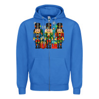 Christmas Natcrackers Zipper Hoodie | Teevron