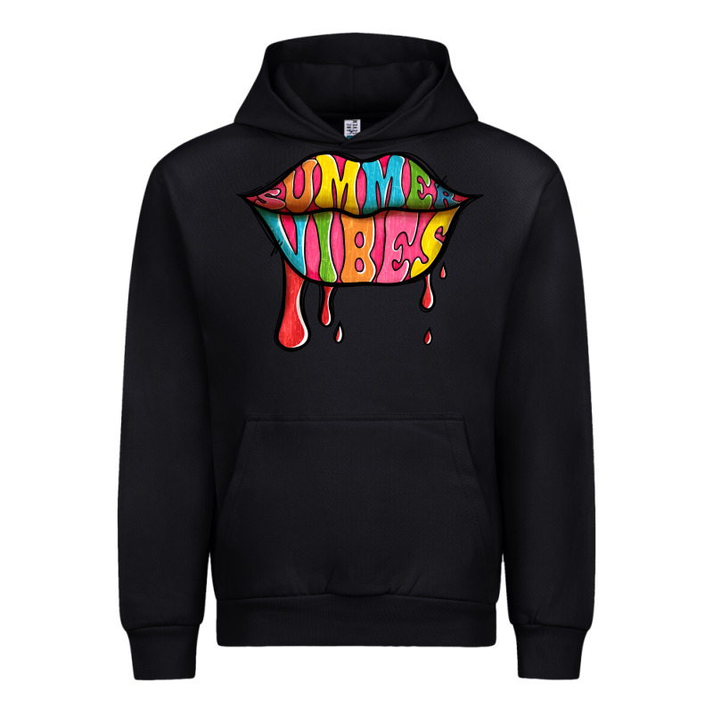 Summer Vibes Lips Urban Hoodie by Jasminsmagicworld | Teevron