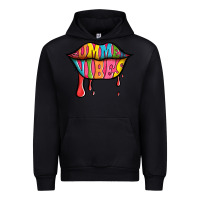 Black summer vibes lips Urban Hoodie - Jasminsmagicworld