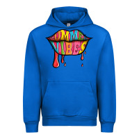Cobalt summer vibes lips Urban Hoodie - Jasminsmagicworld