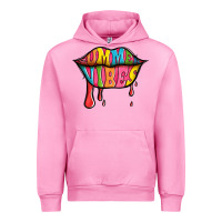 Fuchsia Pink summer vibes lips Urban Hoodie - Jasminsmagicworld