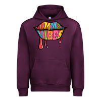 Mauve Wine summer vibes lips Urban Hoodie - Jasminsmagicworld