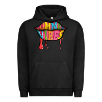Pigment Black summer vibes lips Urban Hoodie - Jasminsmagicworld