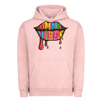Pigment Salmon summer vibes lips Urban Hoodie - Jasminsmagicworld
