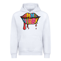 White summer vibes lips Urban Hoodie - Jasminsmagicworld