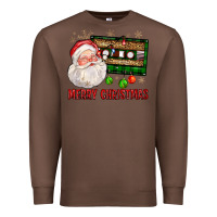 Chestnut Merry christmas santa cassette Premium Sweatshirt - FaDigitalArtStudio
