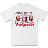 White you give me teachcardia Premium Tee - RacoonDesign